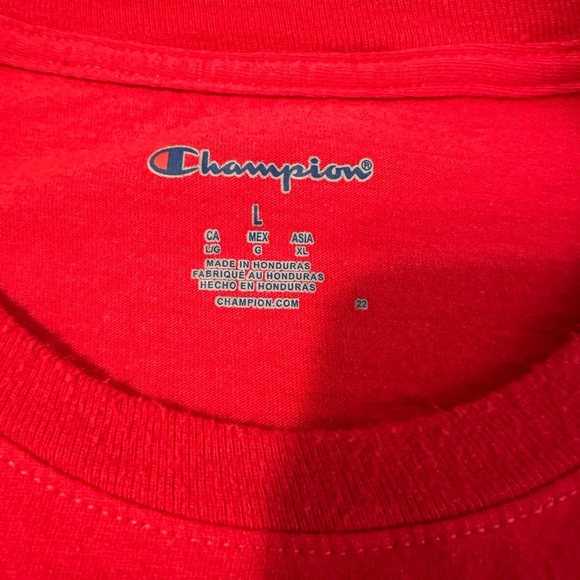 Men’s Champion T-Shirt size L - Picture 3 of 4